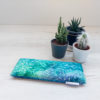 Blue tie dye Lavender Eye Pillow